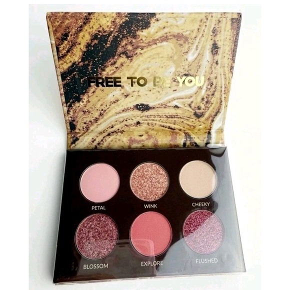 BH Cosmetics Other - BH‎ Cosmetics Unleashed 6 Color Shadow Palette BLUSHING Brand New